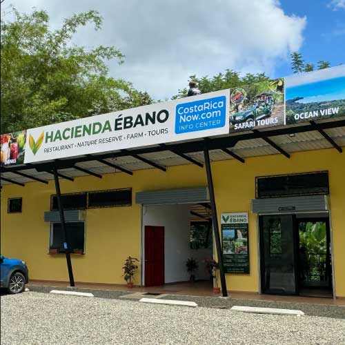 Reception and Restaurant, close to Nauyaca Waterfall